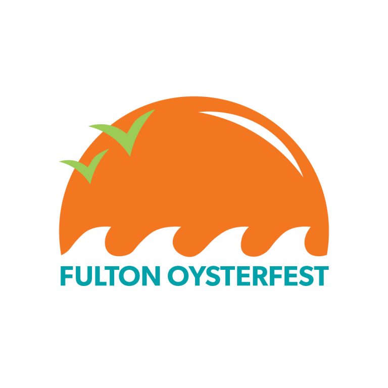 Fulton Oysterfest is an annual festival event that celebrates seafood and the coastal area that the festival is held in. Their current branding, although popular with the locals, doesn’t truly convey the relaxing, festive vibe of the event itself. Fulton Oysterfest’s branding needed a redesign that would convey the fun, coastal feeling of the festival and the town.